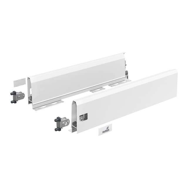 ArciTech Zarge Set weiß Höhe: 126 mm Länge: 400 mm incl. Frontbef.
