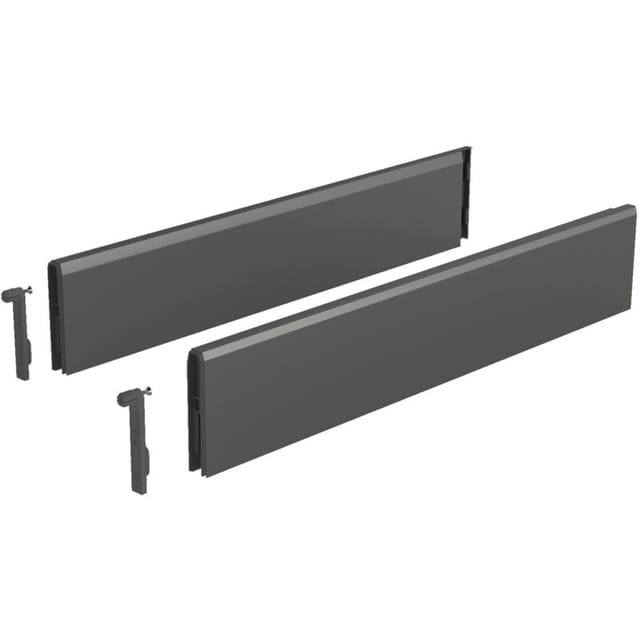Schubk.-Designelement, ArciTech, 9122921, NL500mm, Stahl anthrazit pulverbeschichtet - Hettich