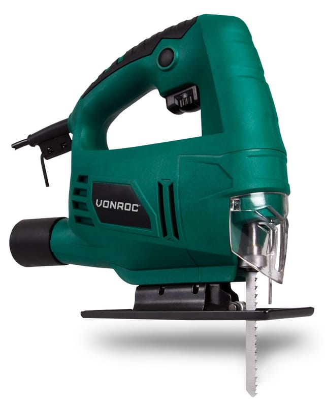 Vonroc - Stichsäge 550W – Schnellwechselsystem – Inkl. Zubehör und Aufbewahrungstasche