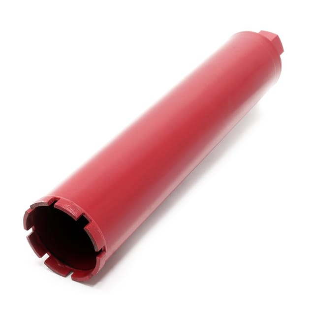 Wiltec - Diamantbohrkrone ⌀83 mm 1 ¼ unc 400 mm für Kernbohrgeräte, Kernbohrkrone aus Sintermetall, Nassbohrkrone, Trockenbohrkrone