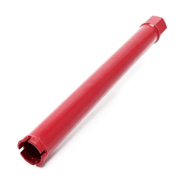 Wiltec - Diamantbohrkrone ⌀44 mm 1 ¼ unc 400 mm für Kernbohrgeräte, Kernbohrkrone aus Sintermetall, Nassbohrkrone, Trockenbohrkrone