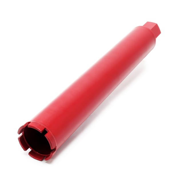 Wiltec - Diamantbohrkrone ⌀63 mm 1 ¼ unc 400 mm für Kernbohrgeräte, Kernbohrkrone aus Sintermetall, Nassbohrkrone, Trockenbohrkrone