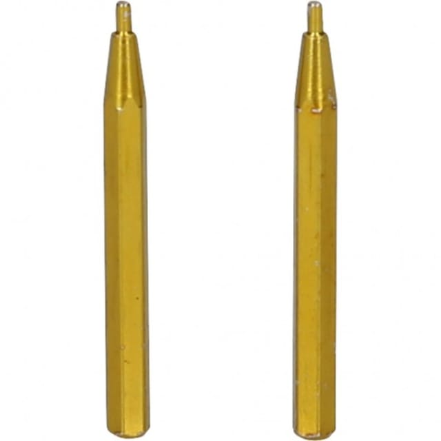 Spitzenpaar für Doppelgelenk-Sicherungszangen, 1,0 mm, gerade