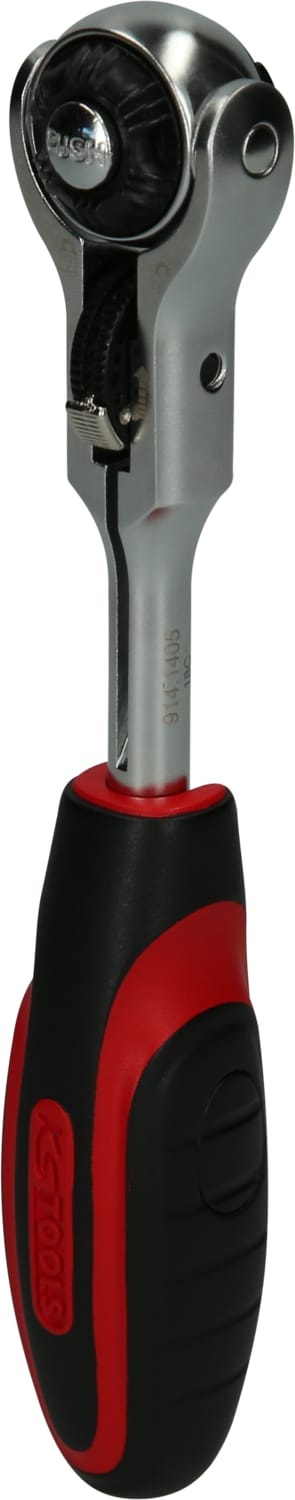 Ks Tools 1/4' modifix Mini-T-Griff-Schwenkkopf-Knarre, 72 Zahn - 914.1405