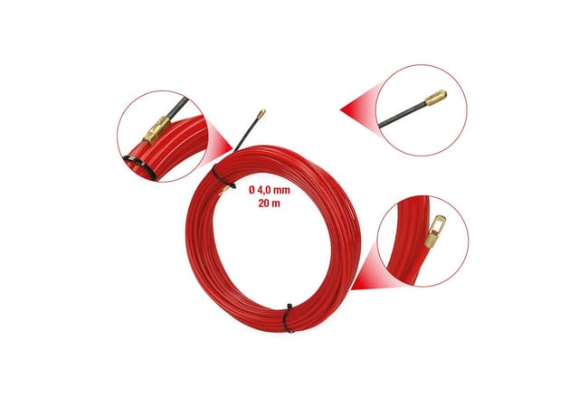 Kabel-Einziehdraht, 20,0 m