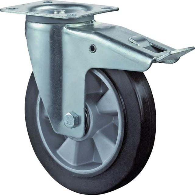 LenkrolleFest,Alufür Kug.lagerL420.B80.100 - Bs Rollen