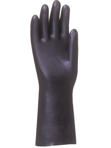 Singer - Neoprenbeschichteter Handschuh Schwarz - Größe 8 - Chemische Risiken - NEO27008