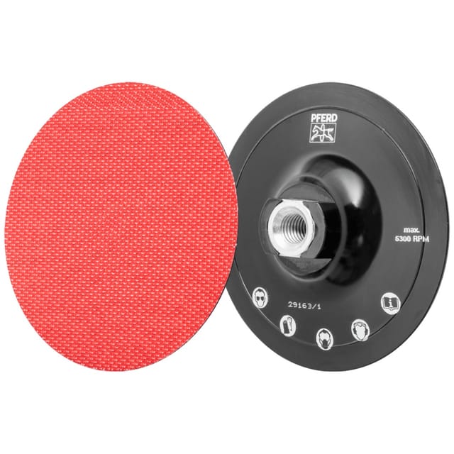 Stützteller für Klettscheibe krh ø 115 mm Gewinde M14 - Pferd