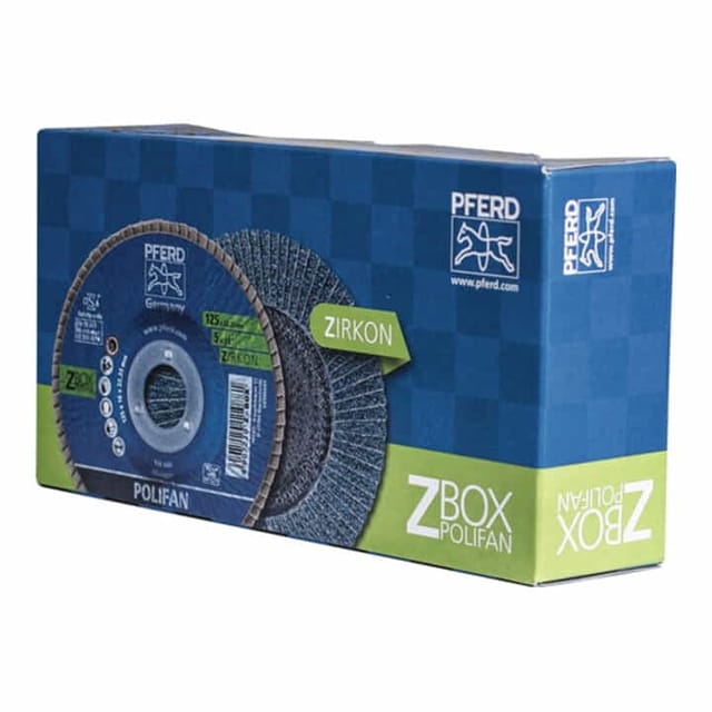 Pferd - tools 69300934 Fächerscheibe polifan z start steelox ø 125 mm Körnung Z-40