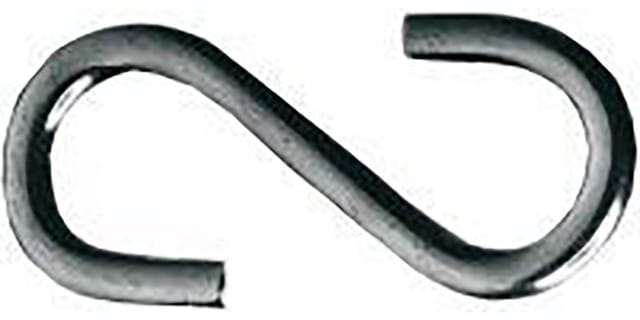 Pösamo Not S-Haken galZn 3,0mm 100 Stk