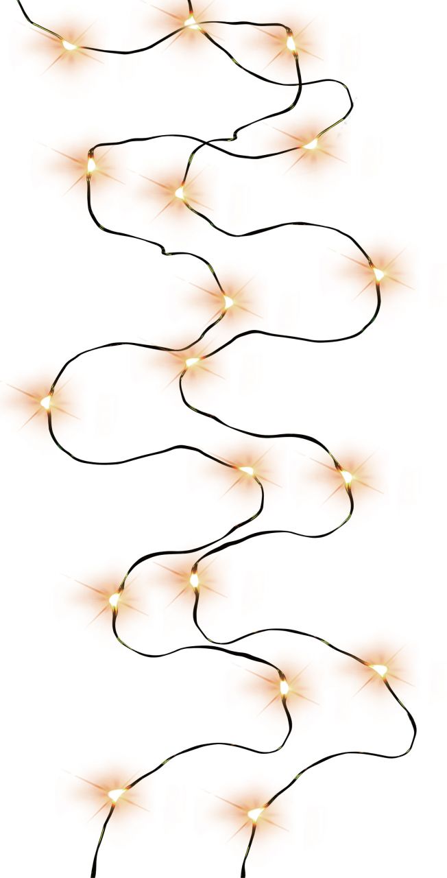 LED-Lichterkette Micro Innen 45 cm warmweiß-grün mit Timer Lichterketten - Trendline