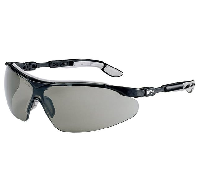 Uvex - i-vo 9160076 Schutzbrille Schwarz, Grau en 166-1, en 172 din 166-1, din 172