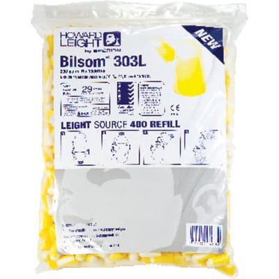 1006187 303S Gehörschutzstöpsel Nachfüllpackung 33 dB einweg en 352-2 200 Paar - Bilsom