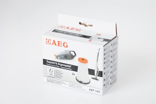 Los 2 AEF144 -Filter für aeg -Staubsauger