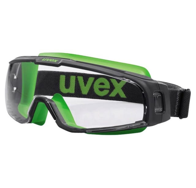 U-sonic 9308245 Schutzbrille Schwarz, Grün - Uvex