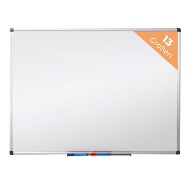 Whiteboard mit emaillierter Oberfläche 240 x 120 cm