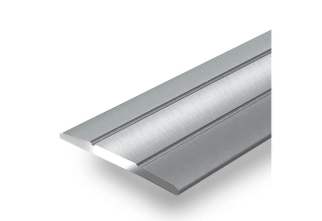 Bergangsprofil Abdeckleiste Firm K132 Form: c Breite: 36 mm Länge: 90 cm Selbstklebend Silber