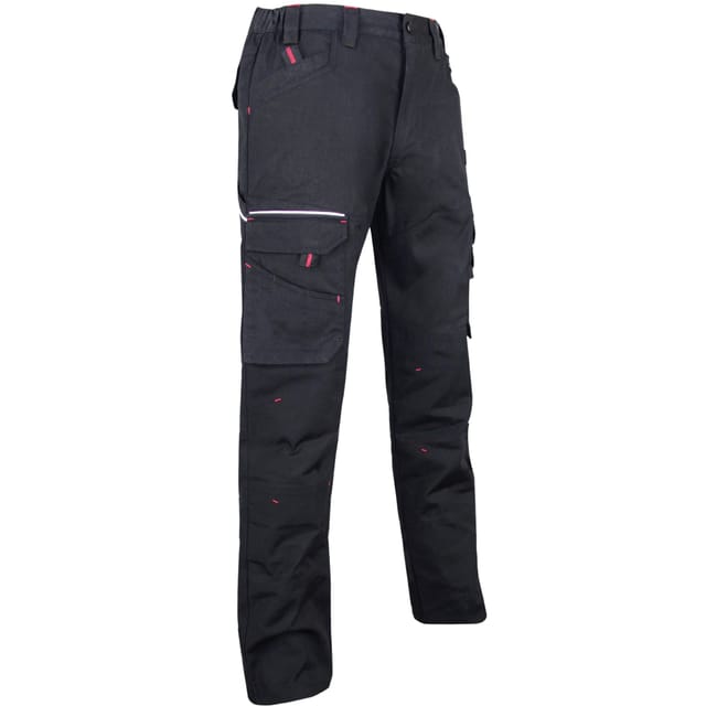 LMA - Arbeitshose Canvas - Basalt schwarz - T40 - 1425-40