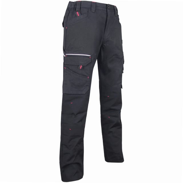 LMA - Arbeitshose Canvas - Basalt Schwarz - T46 - 1425-46