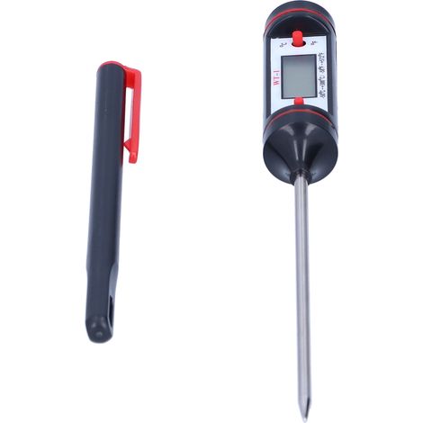 Wt-1 Fleischthermometer – Lebensmittelsonde – Digital -50–300 °c – Grillen/kochen – Netzanschluss