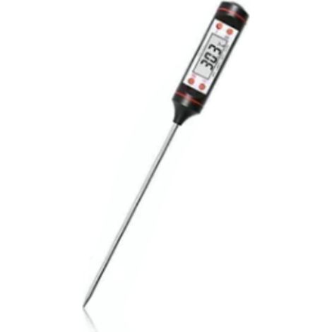 Digitales Edelstahl-küchenthermometer – Sonde – Batterie – Küche