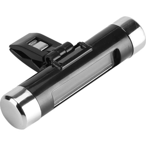 Tragbares Autothermometer – Lcd-hintergrundbeleuchtung – Uhr/temperaturanzeige – Zum Anclipsen – Für Zuhause/büro/auto/lkw – Blau
