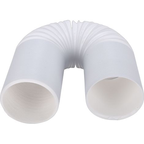 Tragbarer, Ausziehbarer Und Flexibler Klimaanlagenschlauch, Pp-abluftkanal Für Haus Und Garage, 130 Mm / 5,12 Zoll