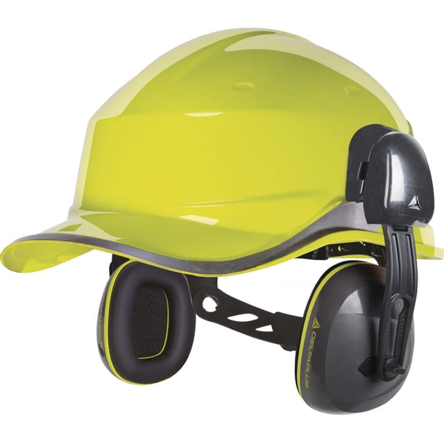 Kapselgehörschützer für Bauhelme - snr 26 db DELTA PLUS - INTERLIGHTHE