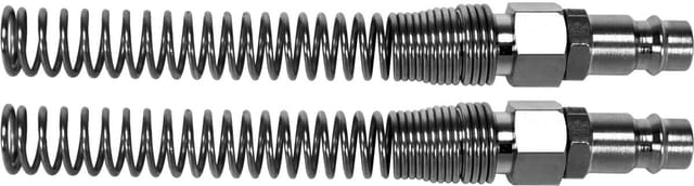 Schnellkupplung m mit feder für schlauch 6X10mm 2 stück / YT-24103 / Yato