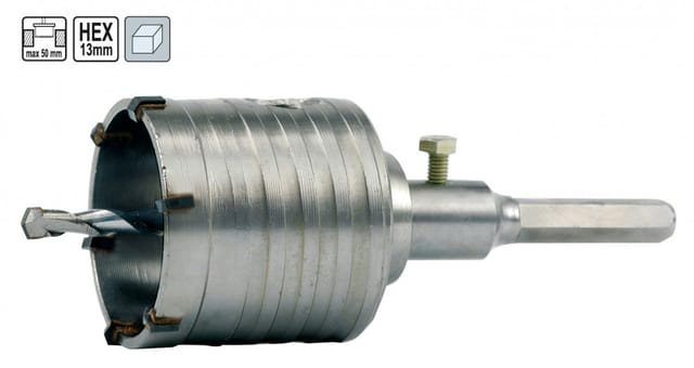 Kernbohrer für Mauerwerk 65 mm Durchmesser 03240 Vorel