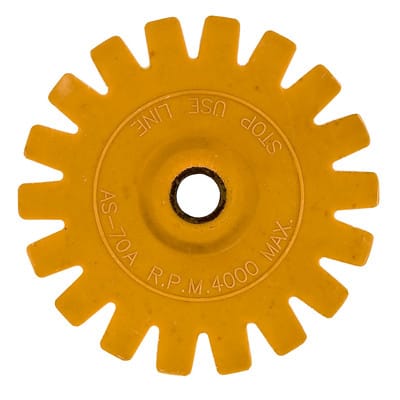 Gummiradierscheibe 16 mm