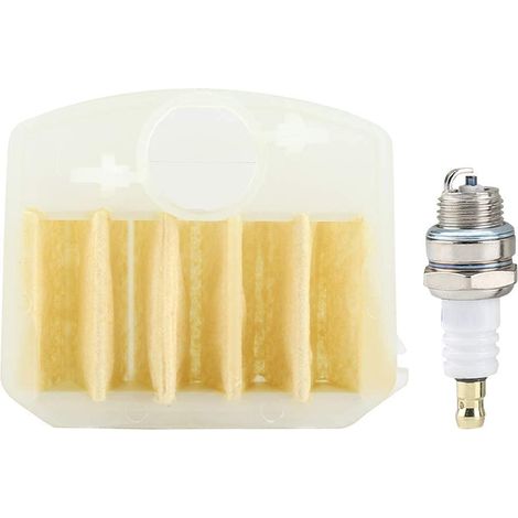 Luftfilter-set + L7t-zündkerze – Für Husqvarna 340 345 346 350 351 353 Kettensägen