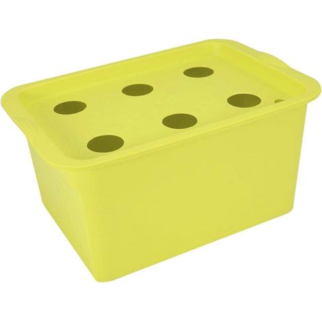 Hydroponik-set Mit 6 Löchern – Heimsystem – Grün