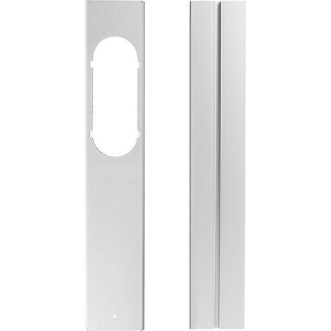 Set Mit 2 Teleskopierbaren Dichtungsplatten – Fenster – Universelle Tragbare Klimaanlage – Deflektorset