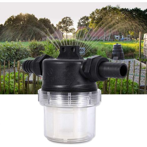 Wasserpumpenfilter – Sieb – Integrierter, Hochdurchflussfähiger, Transparenter Filter – Bewässerung