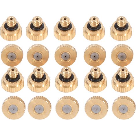 Konvolut Von 20 Messing-sprühdüsen 0,4 Mm – 10/24 Unc – Gartenkühlsystem