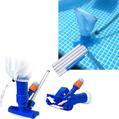 Pool-staubsauger – Wartungsset – Tragbar – Reinigungsbürste