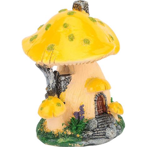 Set Mit Miniatur-feenpilzfiguren – Diy-puppenhaus – Gartendekoration