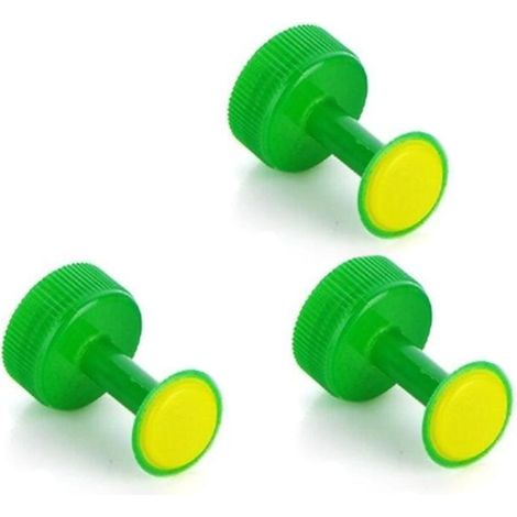 Set Mit 3 Tragbaren Bewässerungsdüsen 4,6 X 3 Cm – Für Duschflaschen/-dosen – Zur Pflanzenbewässerung