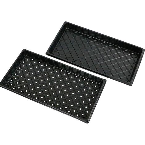 Set Mit 2 Anzuchtschalen – Saatgut Für Die Gärtnerei – Kunststoff-anzucht – Garten