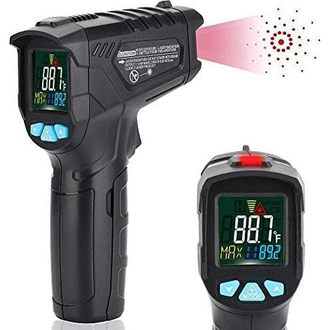 Infrarot-thermometer – Berührungslos – -581022 °f – Küche / Grill / Industrie / Automobil – Lcd-hintergrundbeleuchtung