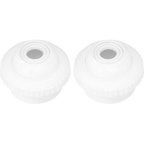 Set Mit 2 Pool-massagedüsen – 1,5"-rücklaufdüse – Drehbares Außengewinde – Langlebig – Spa