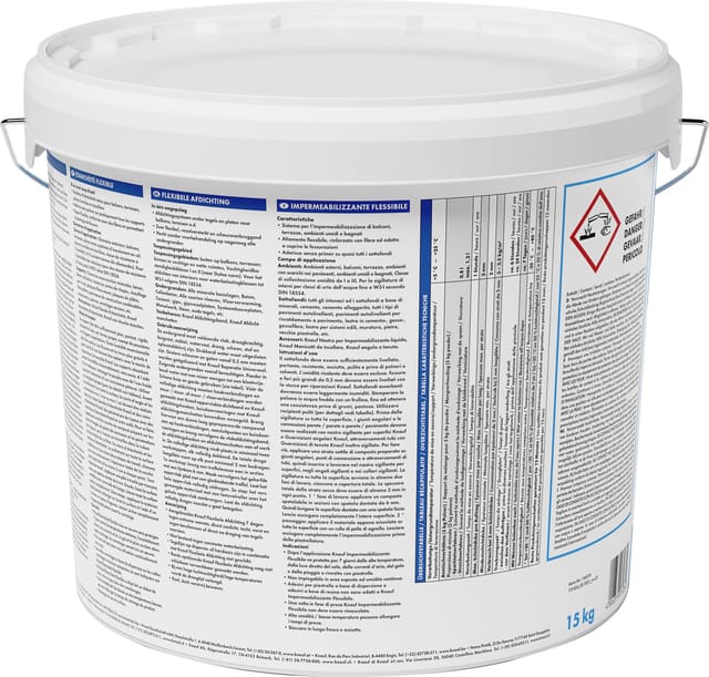 Flexdicht blau, 15 kg Fliesenkleber & Baukleber - Knauf