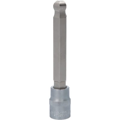 3/8' Bit-Stecknuss Innensechskant mit Kugelkopf, lang, 11mm