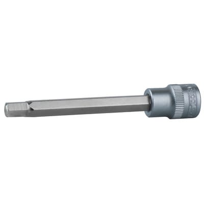 KS Tools 3/8 Bit-Stecknuss Innensechskant, lang, 3 mm