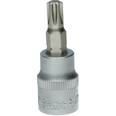 3/8' Bit-Stecknuss für RIBE®-Schrauben, M7, Länge 48 mm