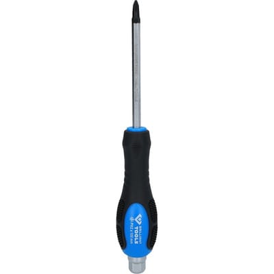 Brilliant Tools BT034810 Schraubendreher Kreuzschlitz mit Schlagkappe, PH2