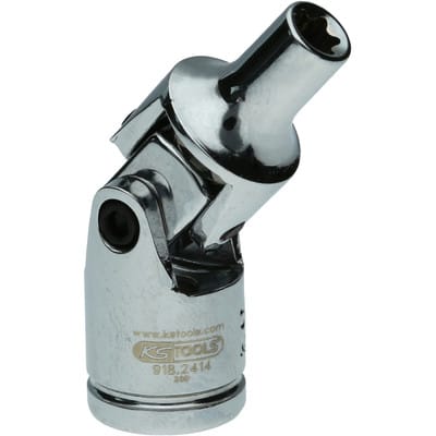 KS-Tools 918.2414 1/4" TX-E-Gelenk-Stecknuss,E5 , E5