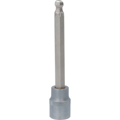 3/8' Bit-Stecknuss Innensechskant mit Kugelkopf, lang, 7mm