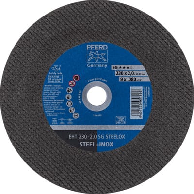 FP - Trennscheibe gerade A46QSG-INOX 230x2mm pferd
